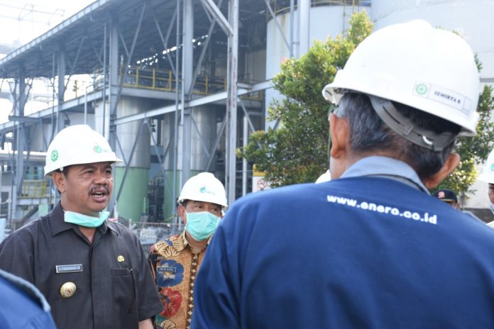 Pemkab Mojokerto Gandeng PT Enero Siapkan Ribuan Liter Disinfektan