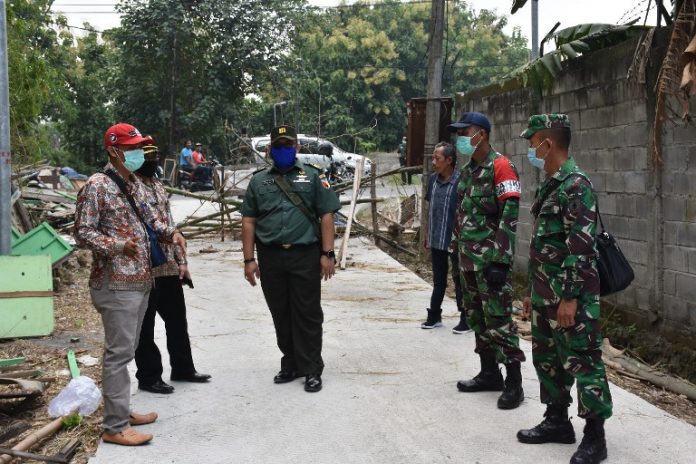 Sterdam V/Brawijaya Evaluasi TMMD 107 Kodim Mojokerto