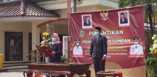 Wali Kota Mojokerto Lantik 13 Pejabat