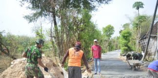 TMMD Wujudkan Impian Lima Tahun Petani Lamongan