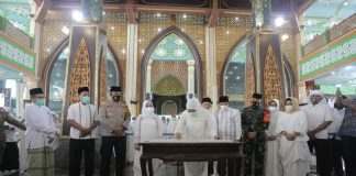 Masjid Agug Mojokerto Diresmikan Gubernur Khofifah