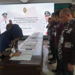 Pejabat Pemkab Mojokerto Tandatangani Perjanjian Kinerja