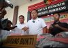Kasatreskrim Polres Jombang AKP Aldo Febrianto saat memberikan keterangan. Senin (20/3/2023).