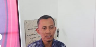 Komisioner KPU Jombang Divisi Teknis Penyelenggara Pemilu, As’ad Choiruddin. Selasa (16/5/2023).