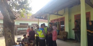 Kondisi kediaman rumah duka di Desa Karobelah, Kecamatan Mojoagung, Jombang. Sabtu (17/6/2023).