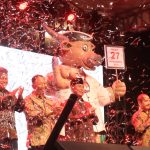 Kegiatan peluncuran jingle dan maskot pilkada Jombang 2024, Selasa (11/6/2024). Bongkah. Id/Karimatul Maslahah/