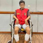 Pelaku usai diamankan Jatanras Satreskrim Polrestabes Surabaya.