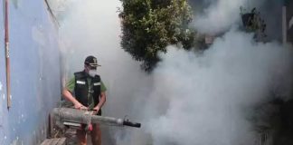 Surat Instruksi PLT Bupati Sidoarjo Plt Bupati Sidoarjo Saat melakukan Fogging di daerah Kecamatan Sedati.