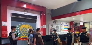 Pemindahan napi lapas Sidoarjo.