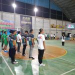 Pembukaan turnamen bola voli Bimantara Cup I Desa Mojodadi, Kecamatan Kemlagi, Mojokerto. Bongkah.id/Tyan/