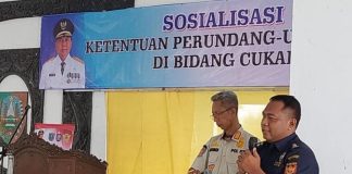 Sosialisasi cukai ke Linmas dan Ojol di Kecamatan Bandarkedun Mulyo, Jombang.