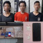 Pengedar pil dobel L saat diamankan polisi di Jombang. Bongkah.id/Karimatul Maslahah/