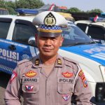 Kanit Gakkum Satlantas Polres Jombang, Iptu Anang Setyanto saat dimintai keterangan. Bongkah.id/Karimatul Maslahah/