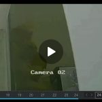 Tangkapan layar video rekaman CCTV tindakan mesum diduga oknum pejabat di Pemkab Jombang.