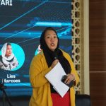 Inayah Wulandari putri bungsu Presiden keempat RI, Abdurrahman Wahid. Bongkah.id/Karimatul Maslahah/