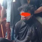 Pelaku jambret diamankan warga Rejoslamet, Mancilan, Mojoagung, Jombang, Kamis (12/9/2024).