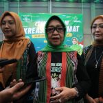 Mundjidah Wahab saat dimintai keterangan. Bongkah.id/Karimatul Maslahah/
