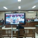 Suasana persidangan kasus korupsi dana hibah Pemprov Jatim. Bongkah.id/Karimatul Maslahah/