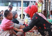 Donor Darah di Desa Wonoplintahan Kecamatan Prambon Kabupaten Sidoarjo.