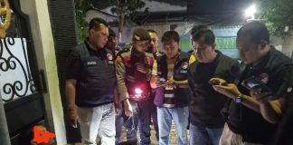 Polisi saat melakukan patroli malam. Bongkah.id/Karimatul Maslahah/