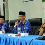 foto : Tampak suasana pembekalan guru PAUD oleh Disdikbud Jombang./bongkah.id/Karimatul Maslahah/