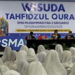 SMA Muhammadiyah 2 Sidoarjo (Smamda) mewisuda ratusan siswa Tahfidzul Qur'an tahun ajaran 2024/2025