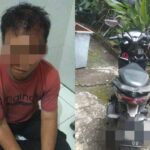 Pelaku pencuri dompet milik guru TK di Jombang./bongkah.id/Karimatul Maslahah/