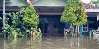 Banjir di Desa Boro, Kecamatan Tanggulangin