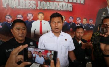 Kasatreskrim Polres Jombang AKP Margono Suhendra. Bongkah.id/Karimatul Maslahah/