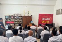 Remisi Natal napi lapas klas IIA Kediri