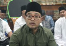 Pengasuh Ponpes Mambaul Maarif Denanyar, KH Abdussalam Shohib./bongkah.id/Karimatul Maslahah/