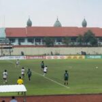 Pertandingan Liga 4 Jatim PSID Jombang melawan Pasuruan United di Stadion Jenggolo Sidoarjo