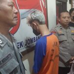 FW pelaku pembunuhan di barbershop Jombang usai dibekuk polisi./bongkah.id/Karimatul Maslahah/