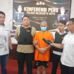 Mantan Kepala Desa Mojowono, Kecamatan Kemlagi, tersangka proyek Fiktif