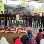 Bakti sosial Komunikasi Honda Jazz atau HJOC Chapter Mojokerto di Panti Asuhan YABIB Dusun Majerat, Kecamatan Pungging, Kabupaten Mojokerto, Minggu (16/2/2025).