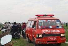 Evakuasi mayat korban mutilasi./bongkah.id/Karimatul Maslahah/