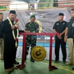 kejuaraan Provinsi pencak silat PSHT di GOR Joyoboyo Kota Kediri