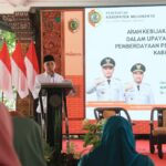 Bupati Mojokerto Muhammad Al Barra membuka Musyawarah Rencana Pembangunan (Musrenbang), Rabu (12/3/2025).