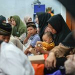 Kegiatan edukasi dan santunan bagi anak berisiko stunting di Mushola Al Khotimah, Lingkungan Pagut, Kelurahan Blabak, Kota Kediri