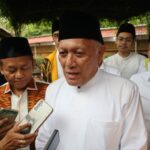 Pengasuh Pondok Pesantren (ponpes) Tebuireng Jombang, KH Abdul Hakim saat dimintai keterangan./bongkah.id/Karimatul Maslahah/