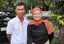 Rosita Sari usai menempuh perjalan dari Malaysia dan bertemu dengan ayahnya./bongkah.id/Karimatul Maslahah/