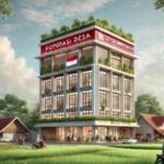 Ilustrasi koperasi merah putih.