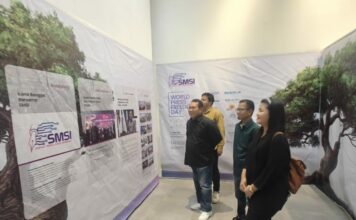 Both SMSI dalam peringatan World Press Freedom Day 2025 yang digelar di Taman Ismail Marzuki (TIM), Jakarta.