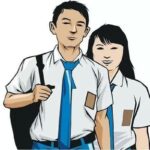 Ilustrasi siswa SMA