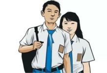 Ilustrasi siswa SMA