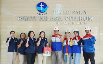 PGN mulai memasok gas bumi ke Rumah Sakit Panti Wilasa Citarum Semarang, Jawa Tengah.