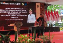 Peluncuran koperasi merah putih pemkab Mojokerto