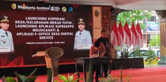 Peluncuran koperasi merah putih pemkab Mojokerto