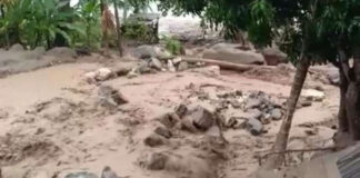Ilustrasi banjir bandang
