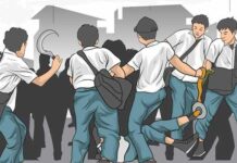Ilustrasi tawuran